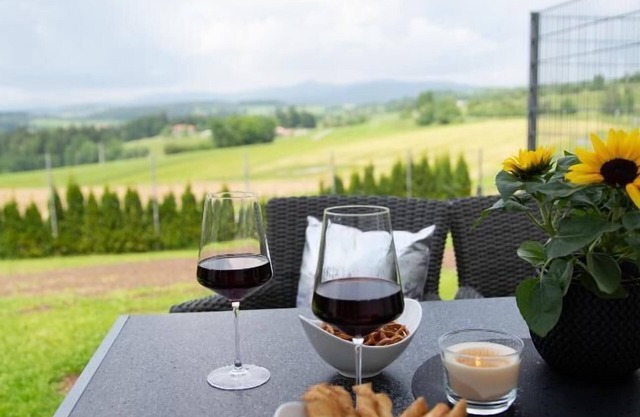 Modernes Ferienhaus am Rande des Luftkurortes Freyung mit Garten und Sonnenterrasse