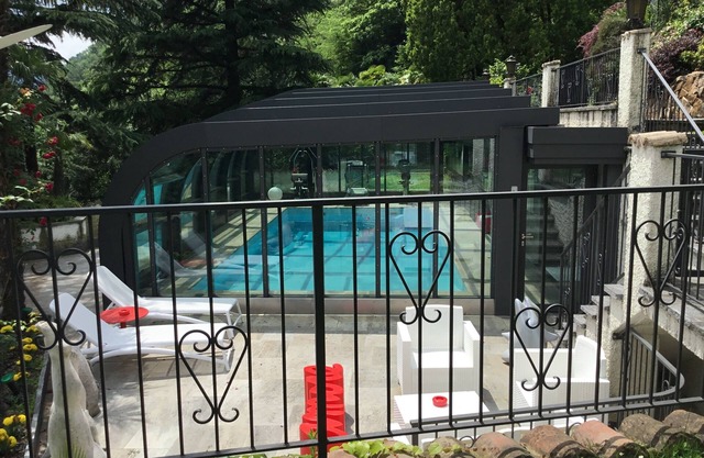 "Mon Amour" appartement in villas vue lac avec jardin et piscine