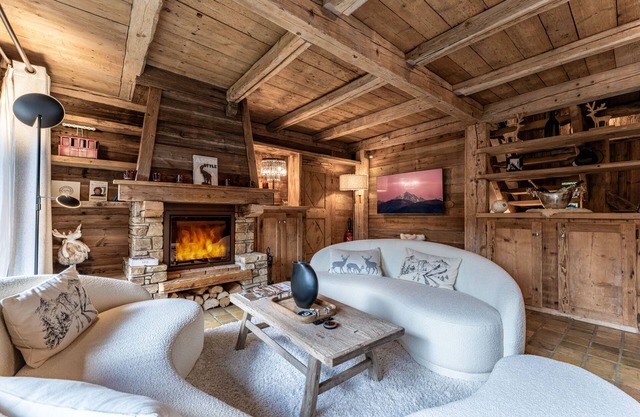 Mont d'Arbois Ski & Golf: old renovated farmhouse, comfortable and cozy