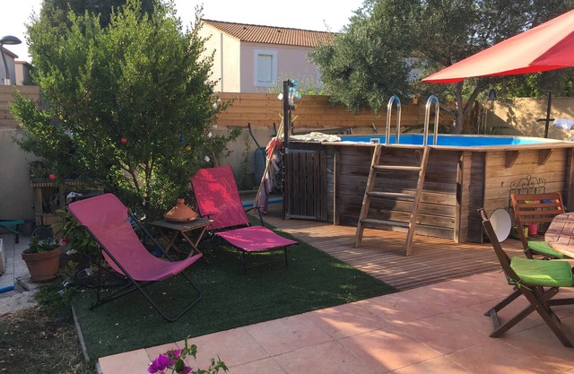 Montpellier: quiet and sunny house with breathtaking views