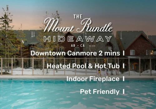 Mount Rundle Hideaway - Pool Hot Tub