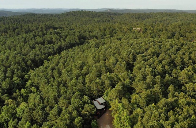 Mountain Vista: Stunning 50-Mile Views, Seclusion, Beavers Bend Author's Cabin