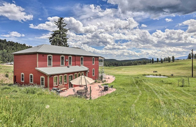 Mtn View + Group Ready: Conifer Home on 100 Acres!