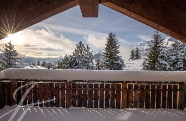 my chalet in Crans Montana
