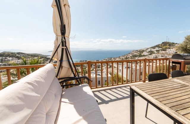 Myndos Villa with a staggering sunset view