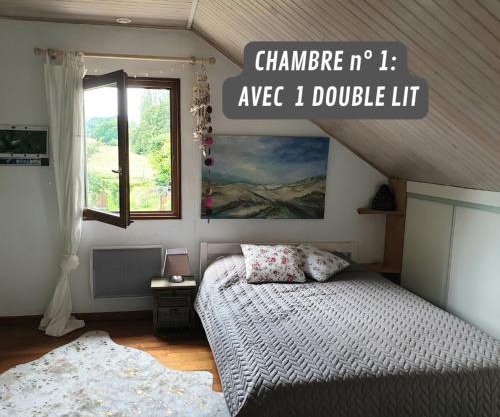 Nature & bien-être - À l'étage avec 2 chambres