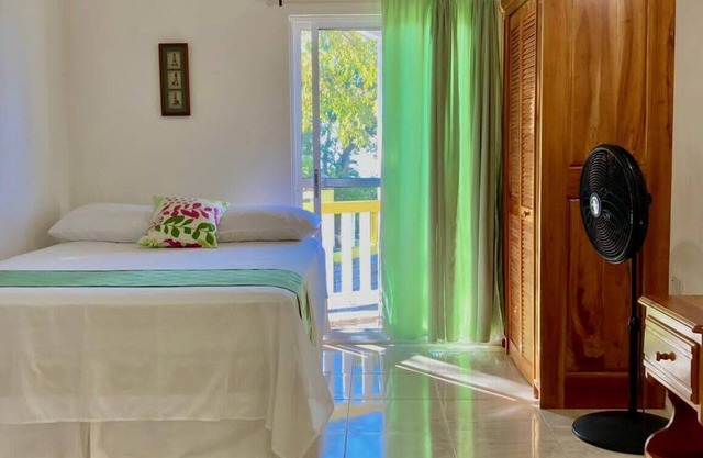 Nature lovers paradise overlooking the turquoise Caribbean sea