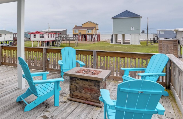 Near Surfside Jetty County Park: Home w/Deck!