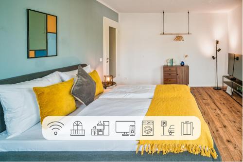 "Neptunblick"- Nähe Altstadt - Ruhig - Balkon - Parkplätze