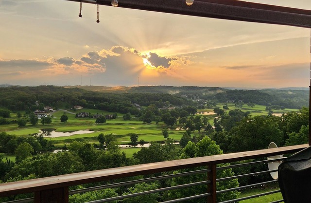 Nestled on a bluff overlooking the Osage River and Golf Course.