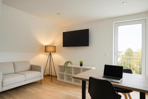 Neu! Exclusives City-Apartment - Fußbodenheizung, Regendusche, Waschmaschine