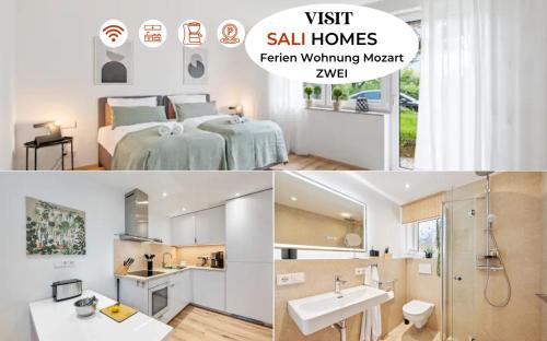 Neu mit Terrasse! 2BR 4Beds- schönste Aussicht - frisch saniert- barrierefreie! -Mozart ZWEI - Bietigheim