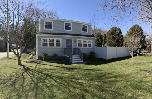 New beautiful home just steps from the Narrow River.