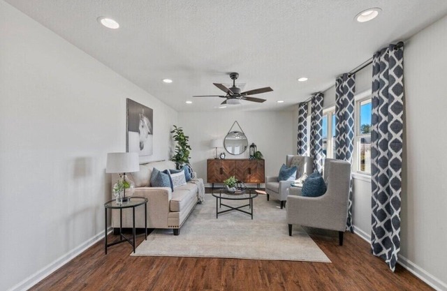 New-Bright-Stylish-City Center 4 Bedroom 3 Bath Home with Office