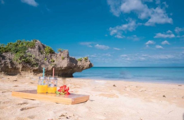 New construction ☆ Long-term stay ☆ Nature experience ☆ Private pool ☆ Private beach ☆ Enjoy Ishigaki Island! BBQ equipment is perfect