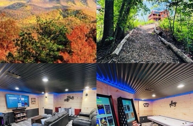 ❤️New “Crazy Amazing Cabin”, King Bds, 11 miles from Dollywood, Sleeps 21 ❤️