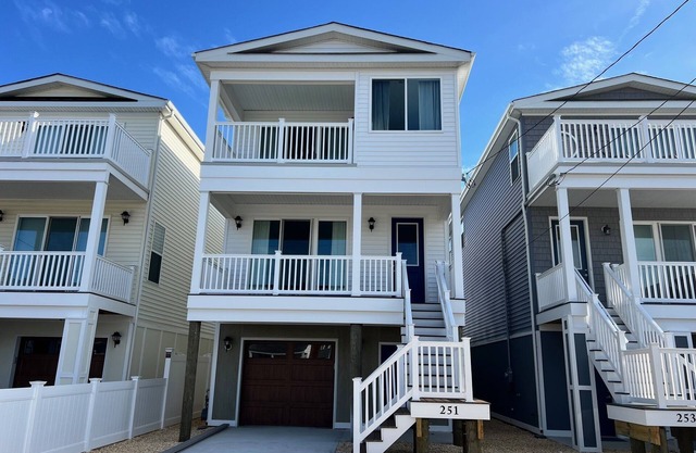 New for 2024. You will love this beautifully decorated modern beach house.