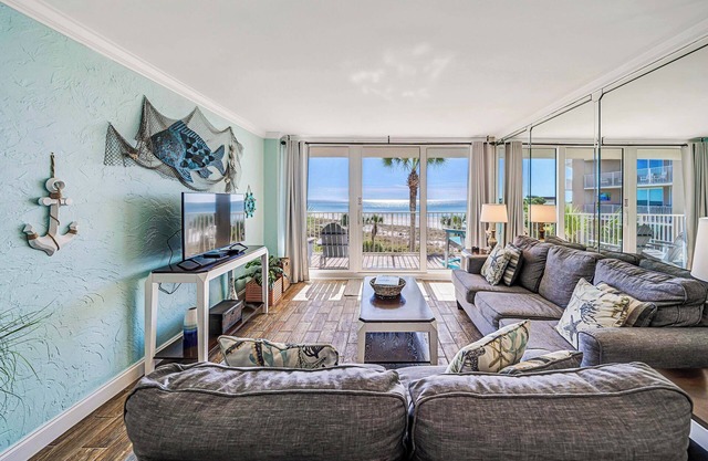 NEW - FREE Golf+Tix, Beach Service for 2! Dunes of Panama E302, Heated Pool!
