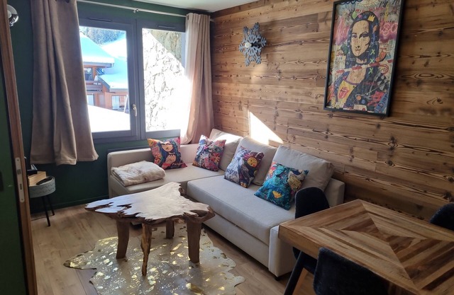 NEW La Plagne 1800 renovated apartment, elegant and warm 5/7 persons