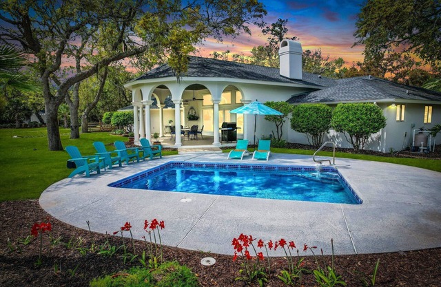 New Listing! Coastal Comfort Awaits – Dog Friendly Sea Palms Retreat | Private Pool & Marsh Views