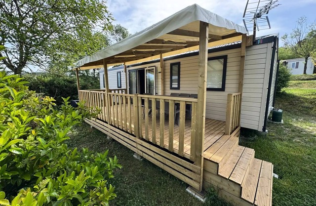 New Mobil-home Premium Tribu 40m2 (8p-4ch), Klettern, TV, Geschirrspüler, Plancha, Nespresso 2 bis 8 Personen - 2 Pers. in l