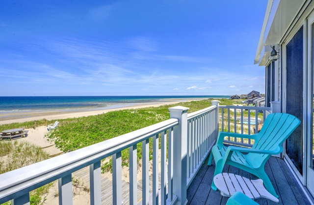 NEW RATE LAST WEEK OF AUGUST Oceanfront Property on East Sandwich Beach AC
