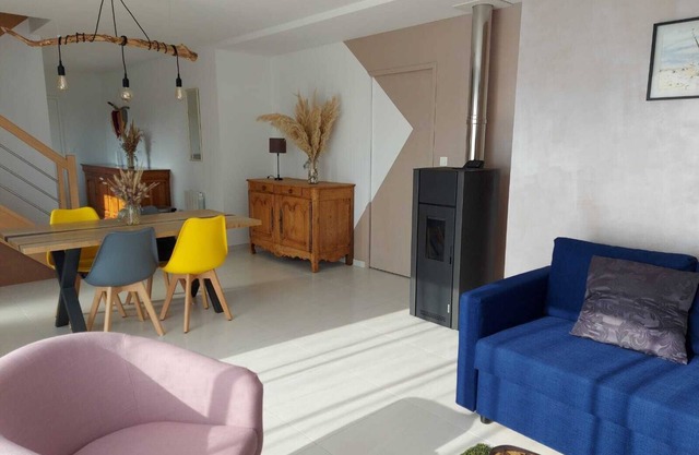 New, single-storey Océane gite for up to 6 people, 450m from the beach