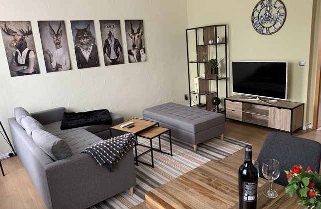 New! Stylish city apartment *Netflix,parking lot,close to BHF*