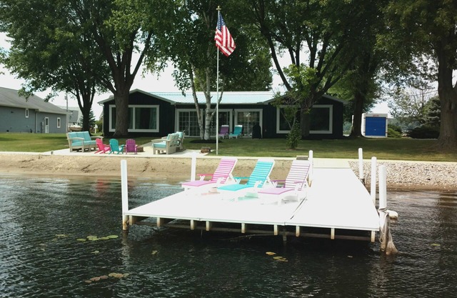 Newly designed waterfront away