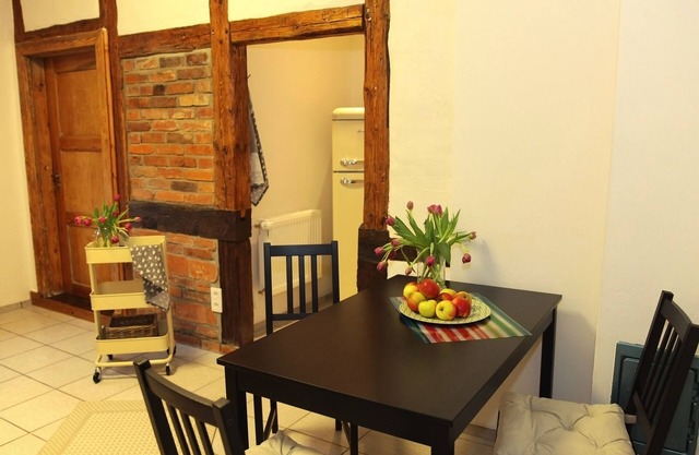 Newly renovated apartment in the village, dogs welcome