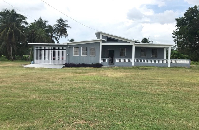 Newly renovated house 1/4 Mile from the Caribean Sea on 10 acres of tropical