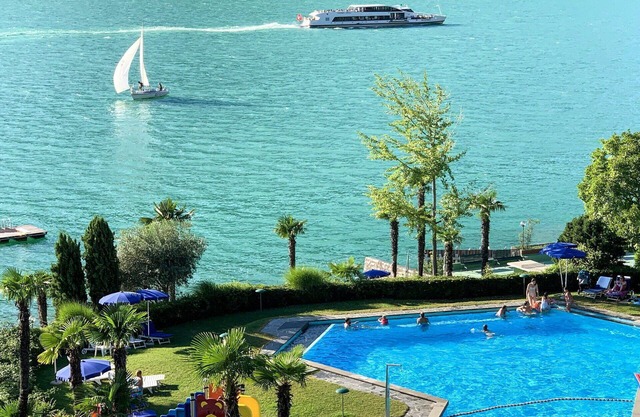 Nice apartment for 4 people with A/C, pool, WIFI, TV, balcony and panoramic view