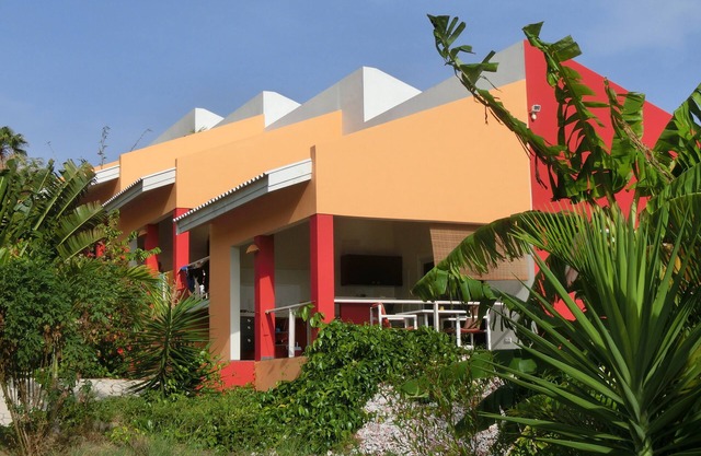 Nice apartments in the middle of a tropical garden with swimming pool