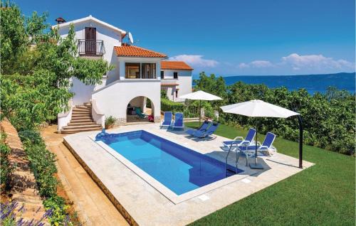 Nice Home In Brsec With House Sea View