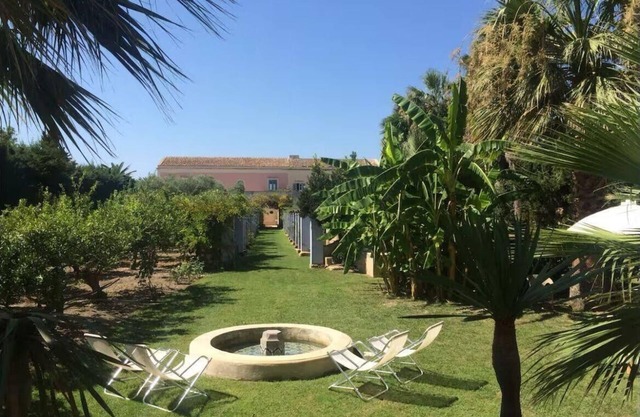 Nineteenth-century house with adjoining historic garden on the Stagnone of Marsala