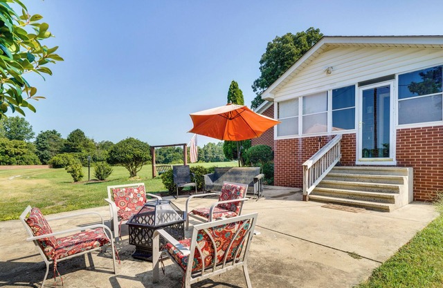 North Carolina Getaway w/ Patio on 4 Acres
