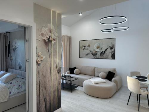 Nowy apartament z dwoma sypialniami i garażem
