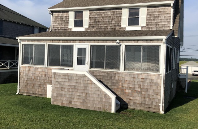 Ocean front home on Duxbury Beach