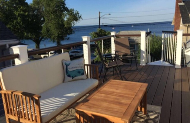 Ocean views just steps to Back Beach, Front Beach, and downtown Rockport
