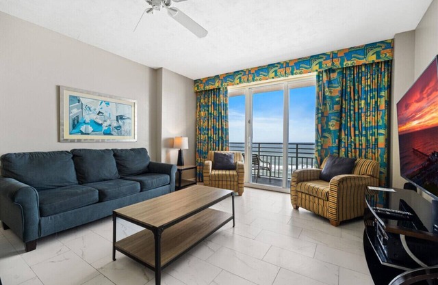 Oceanfront Bliss: 11th Floor 2 BR Retreat with Direct Ocean Front Balcony at The Wyndham Ocean Walk Resort