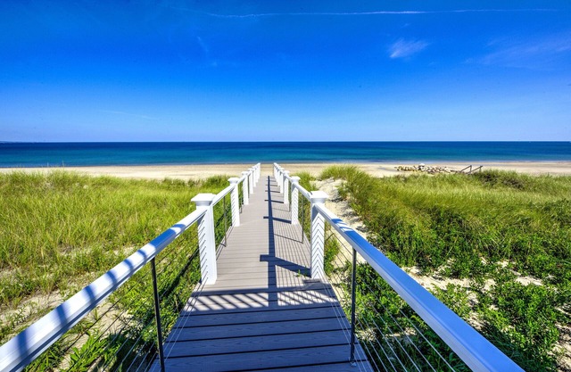 OCEANFRONT! Fabulous new construction with Central AC at East Sandwich Beach