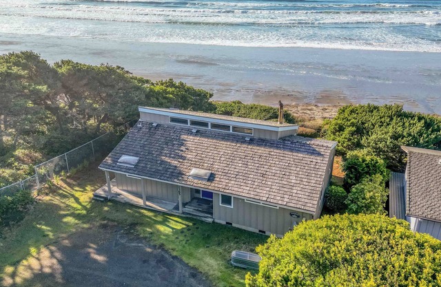 Oceanfront Home in Private Neighborhood with Walls of Windows for Ocean Views