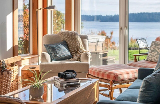 Oceanfront TimberFrame Home | Pool, HotTub & Views