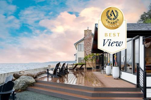 Oceanfront w Game Room Fire Pit Panoramic Views Angels Landing by AvantStay