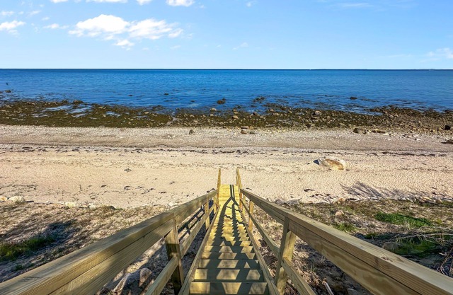 Oceanfront with Peek a boo views of Cape Cod Bay
