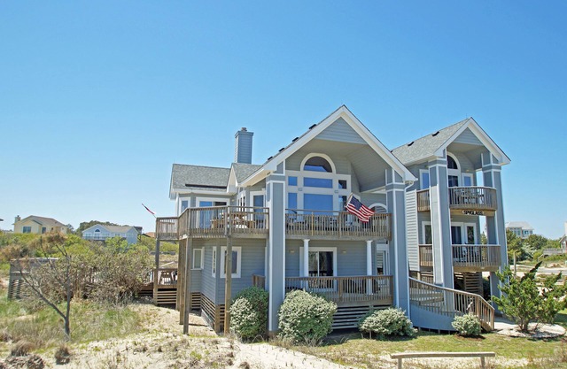 OH1200- 5 BRs with 2 Masters, Private Pool, Hot Tub, Foosball and Volleyball!