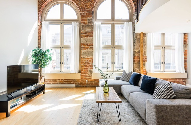 Old Quebec typical loft for 6 people