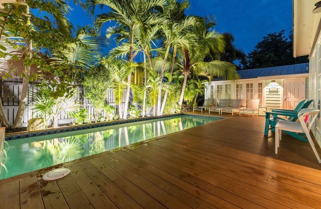 Old Town Key West Compound with Pool, Parking and Privacy One Block Off Duval!