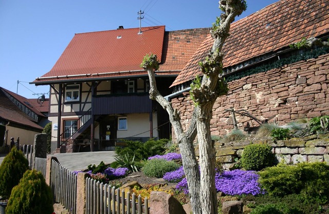 Old wheelwright, Grade II listed cottage in the Black Forest Nature Park Central/North