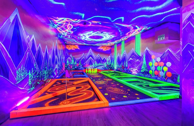 OMG! Indoor Mini Golf, Bowling, Theater, Hot Tub
